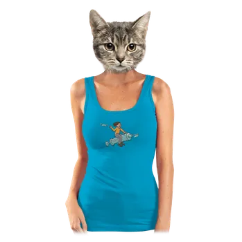 Bastard Osvobození dámské tílko klasické Blue Atol