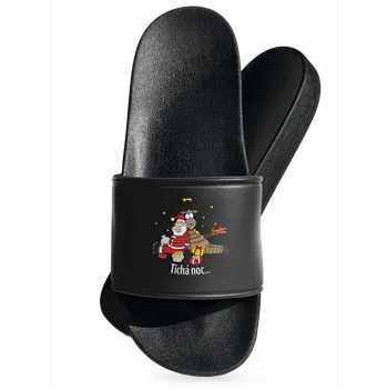 Pánské pantofle Bastard Tichá noc pantofle Black