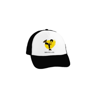 Kšiltovka Bastard Bruce Lee kšiltovka truckerka Black cap