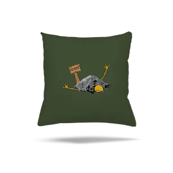 Polštář Bastard Sova spálená polštář Olive Green