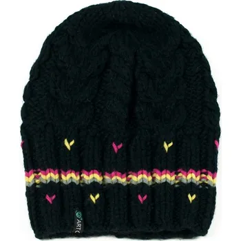 Čepice Zimní čepice s třemi pruhy černá