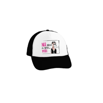 Kšiltovka Bastard Nepiju vodu kšiltovka truckerka Black cap