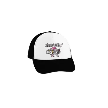 Kšiltovka Bastard Šedí vědí - myš kšiltovka truckerka Black cap