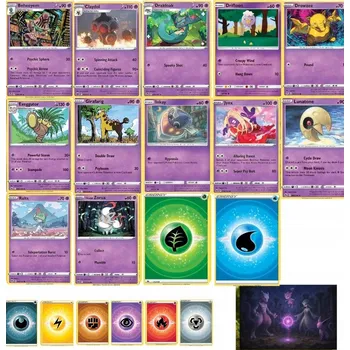 Karetní hra Originální karty Pokémon TCG – Balíček Psychic Energy od Marta|SMIETANA ART GANG