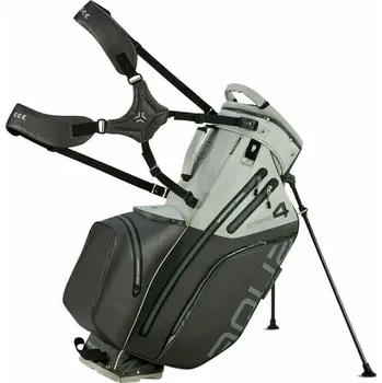 Golfový bag Big Max Aqua Hybrid 4 Stand Bag Grey/Black