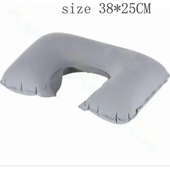 Cestovní polštářek Cestovní polštářek | nafukovací polštářek za krk - šedá