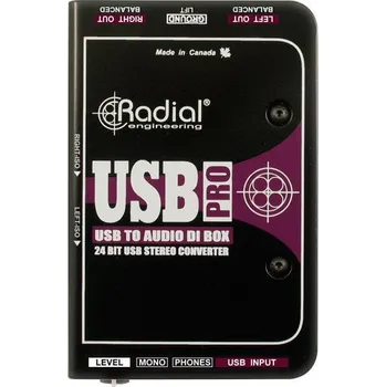 Radial USB-Pro DI box