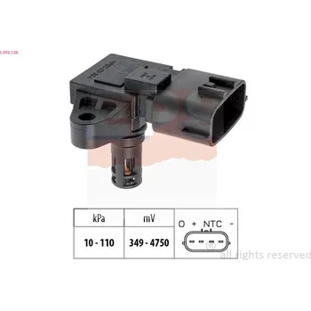 Čidlo automobilu Snímač barometrického tlaku vzduchu EPS 1.993.126