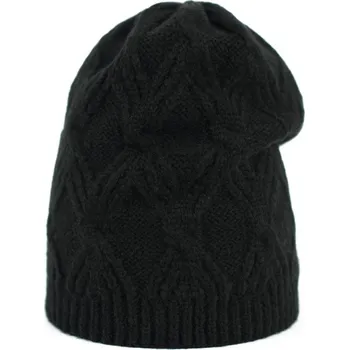 Pokrývka hlavy Tenká čepice na přechodné období černá