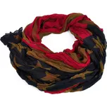 Šál - americká vlajka hnědý