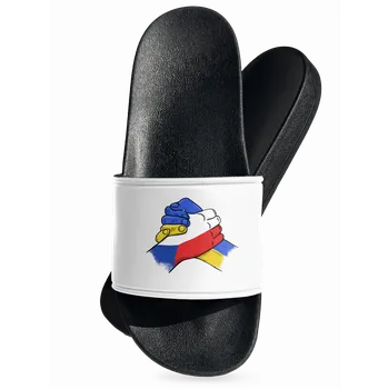 Pánské pantofle Bastard Ukrajina - Podpora pantofle White