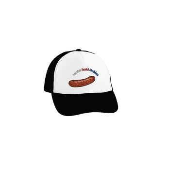 Kšiltovka Bastard Poctivá buchta a klobása kšiltovka truckerka Black cap