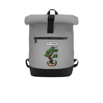 Městský batoh Bastard Bonzai batoh Grey Marl