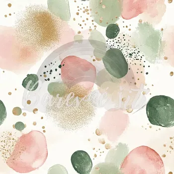 Úplet, Růžové a zelené obliny (E) (Top kvalitní úplet Bella digitisk)