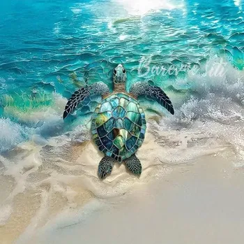 Úplet, Mořská želva, panel (E) (Top kvalitní úplet Bella)