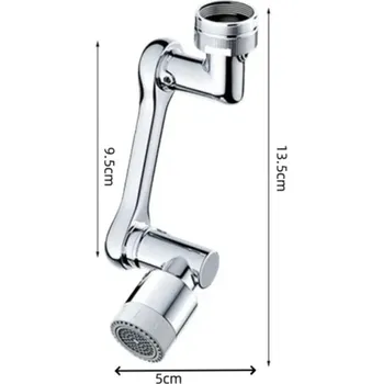 Prodlužovací rotační nástavec na kuchyňský kohout | otočný nástavec, kuchyňský perlátor - double