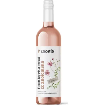 Víno Znovín Frankovka rosé 2024 jakostní víno 0,75 l (4350)