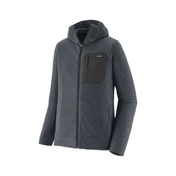 Pánská softshellová bunda Patagonia R1 Air Full-Zip Hoody Men Smolder Blue modrá XXL