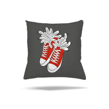 Polštář Bastard Plný kecky polštář Gray Pol