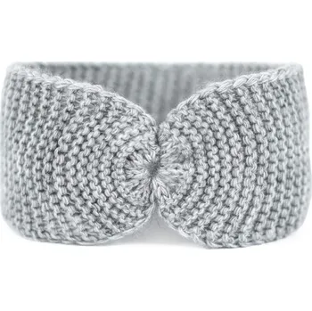 Čepice Měkká slušivá čelenka šedá