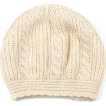 Čepice Zimní angorská čepice Nancy krémová