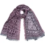 Šál Perský koberec - růžový