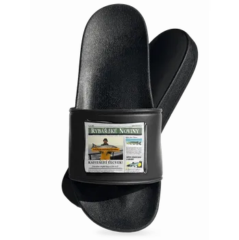 Pánské pantofle Bastard Rybářské noviny pantofle Black