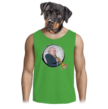 Pánská móda Bastard A zase ta Julie pánské tílko Lime