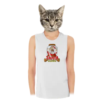 Bastard Santa close dámské tílko volné White