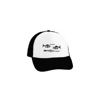 Kšiltovka Bastard Vostrá rybička kšiltovka truckerka Black cap