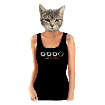 Bastard Černá ovce dámské tílko klasické Black