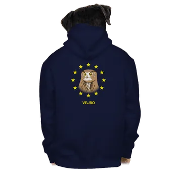 Pánská mikina Bastard Vejro pánská mikina na zip Navy