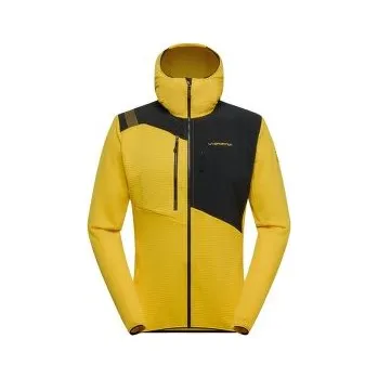 Pánská mikina La Sportiva LUCENDRO THERMAL HOODY MEN Yellow/Black žlutá L