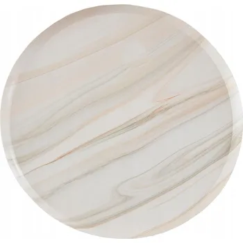 Talíř Sada papírových talířů 8ks MARBLE 25cm GINGER RAY
