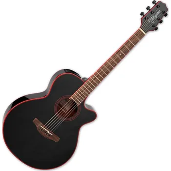 Elektroakustická kytara Takamine GF49CE CB Cosmic Black Sparkle Elektroakustická kytara Jumbo