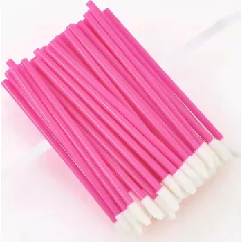 Sada jednorázových štětců na líčení | 50 kusů - červená