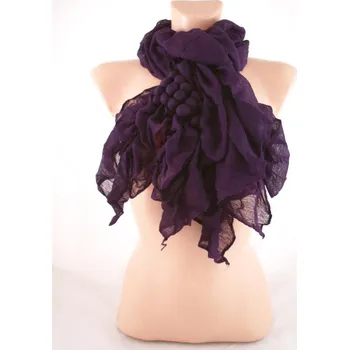 Šála Šátek Chutné hrozny fialový