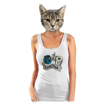 Bastard Starter Pack dámské tílko klasické White