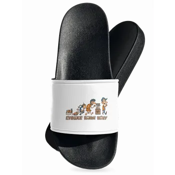 Pánské pantofle Bastard Evoluce ranní kávy pantofle White