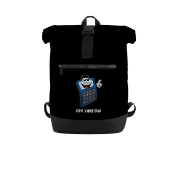 Městský batoh Bastard Jsem vypočítavá batoh Black
