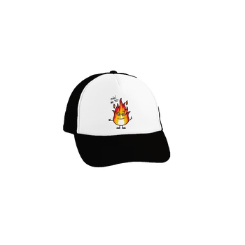 Kšiltovka Bastard Pálí mi to kšiltovka truckerka Black cap