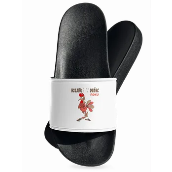 Pánské pantofle Bastard Kur(ev)ník roku pantofle White