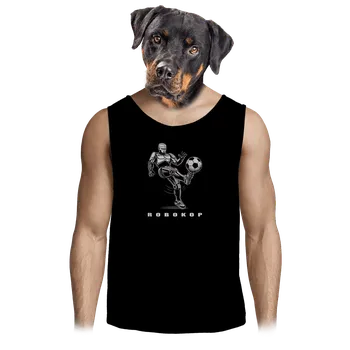 Pánské tílko Bastard Robokop pánské tílko Black