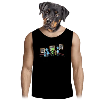 Pánské tílko Bastard Galerie zítřka pánské tílko Black