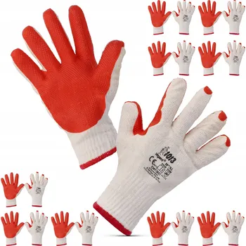 Pracovní rukavice Pracovní Rukavice Dlaždičské Odolné XL 12 PÁRŮ