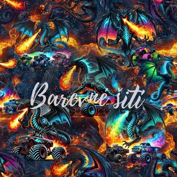 Úplet, Dračí monster závody (E) (Top kvalitní úplet Bella digitisk)