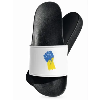 Pánské pantofle Bastard Ukrajina - Ruka pantofle White