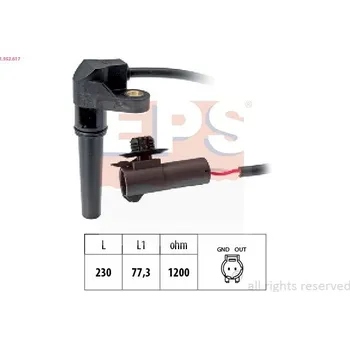 Čidlo automobilu Senzor otáček, automatická převodovka EPS 1.953.617