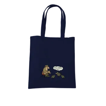 Nákupní taška Bastard Aplikace Krmení taška French Navy