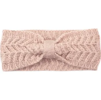 Čelenka s uzlem světlerůžová